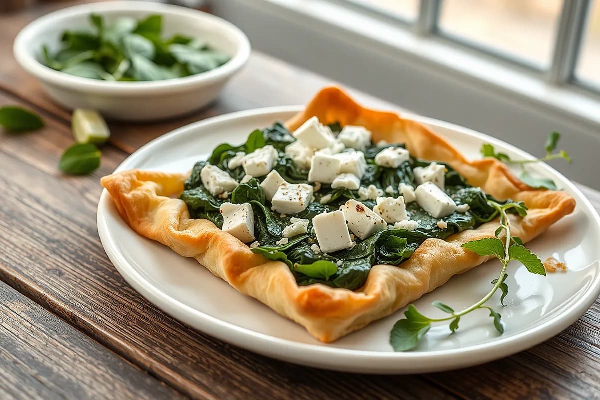 Spinach and Feta Puff Pastry