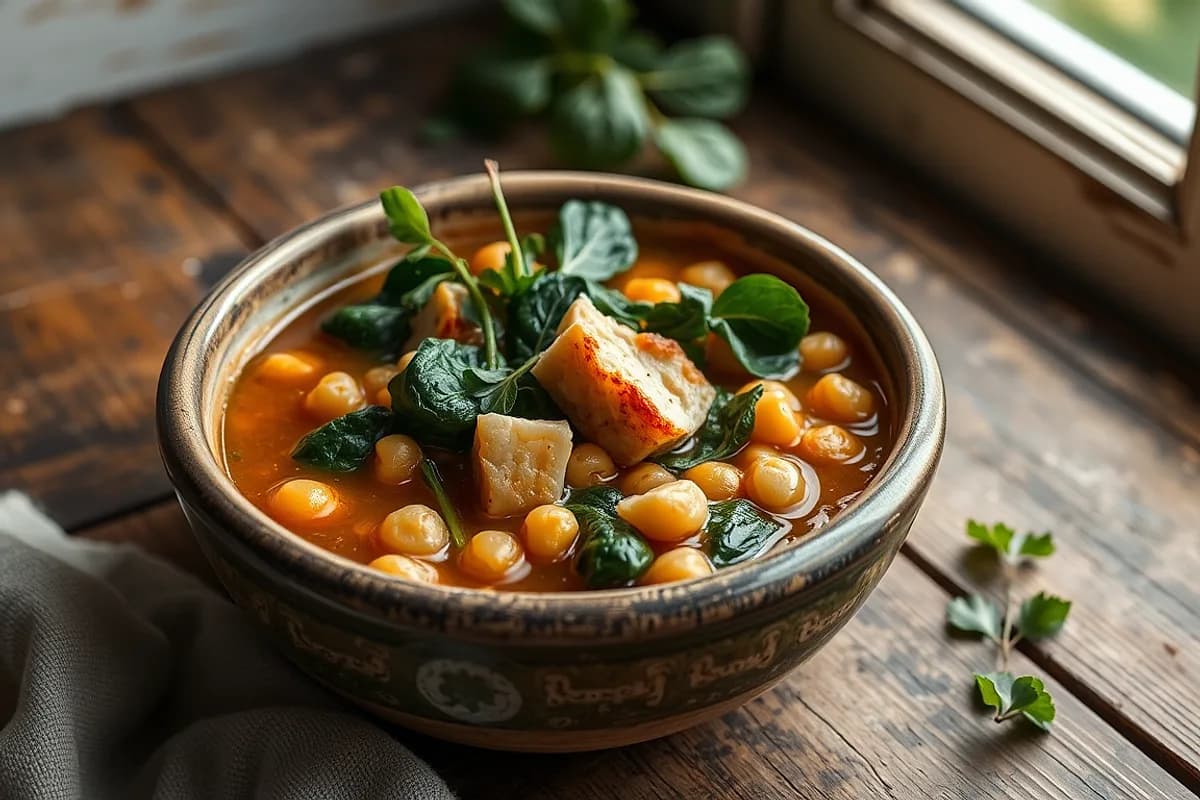 Lenten Chickpea Stew (Potaje de Vigilia)
