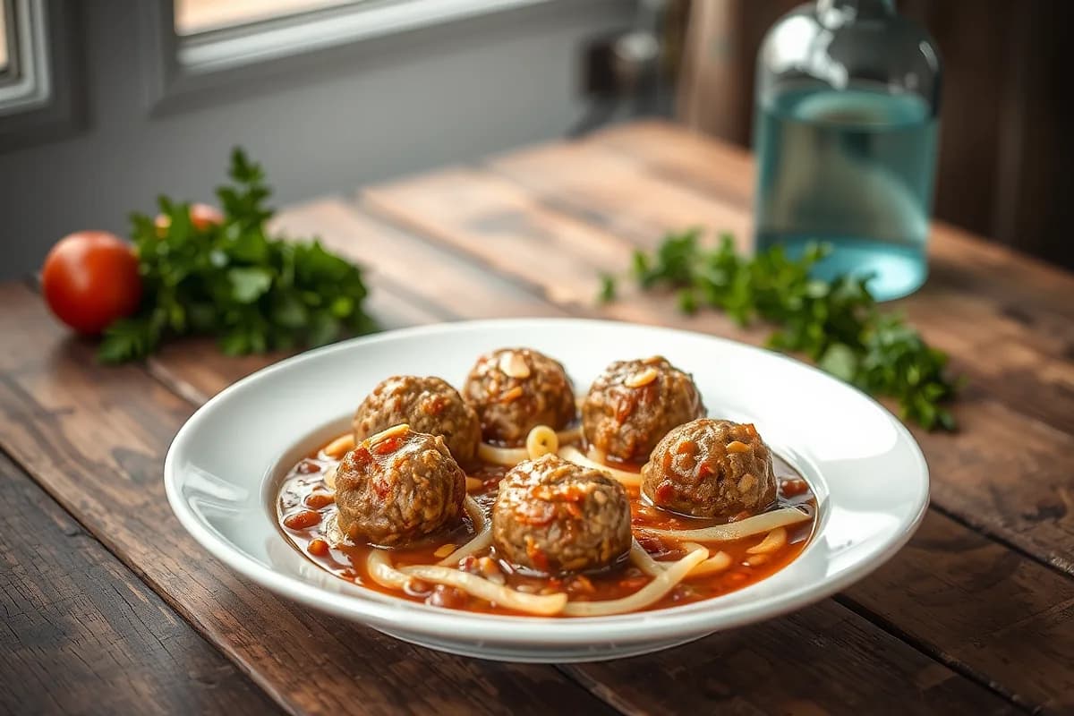 Meatballs in Almond Sauce