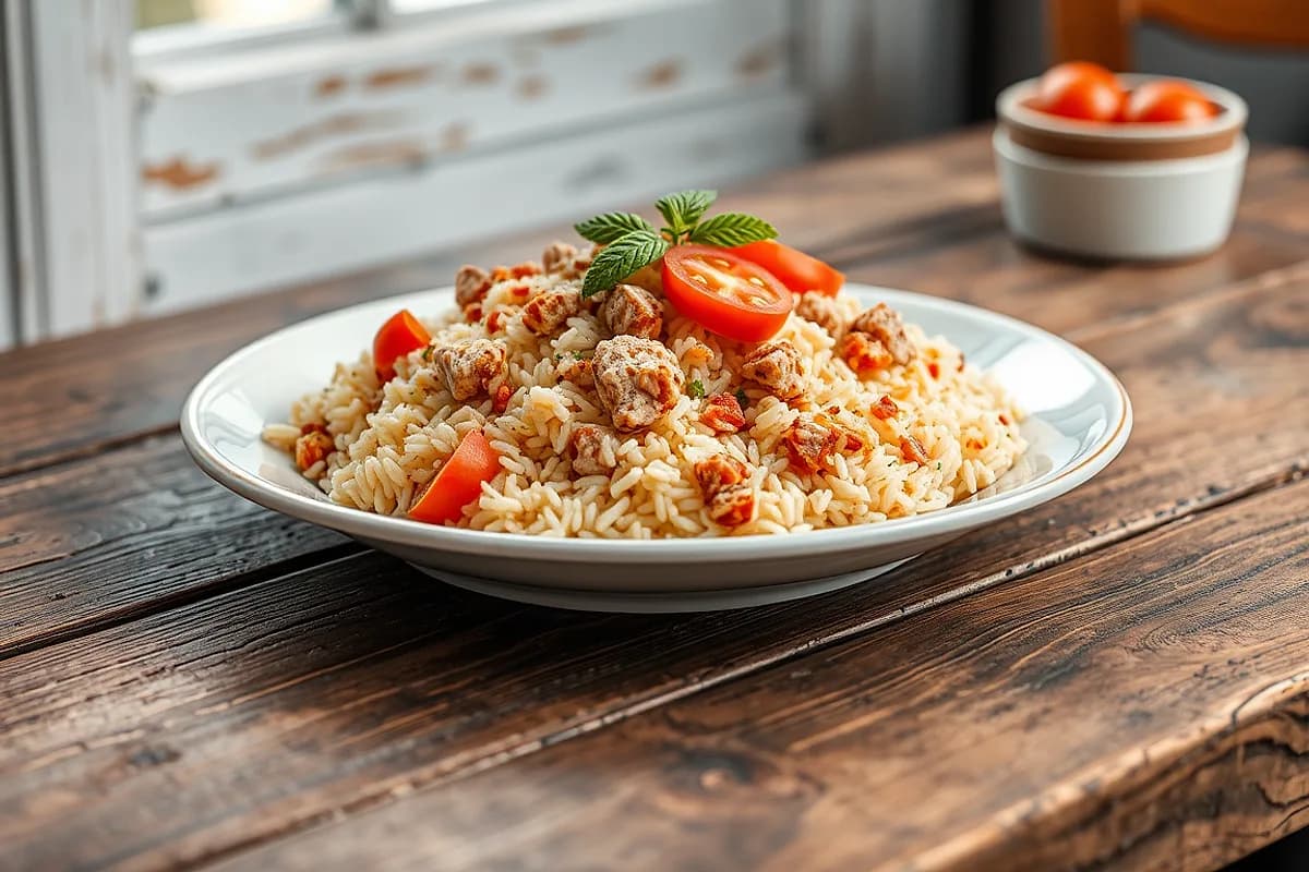 Rice with Tuna