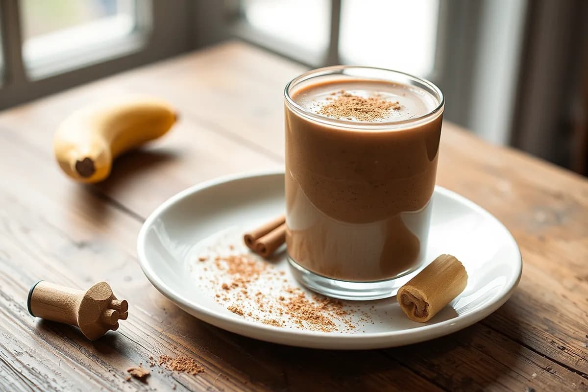 Banana and Cocoa Smoothie