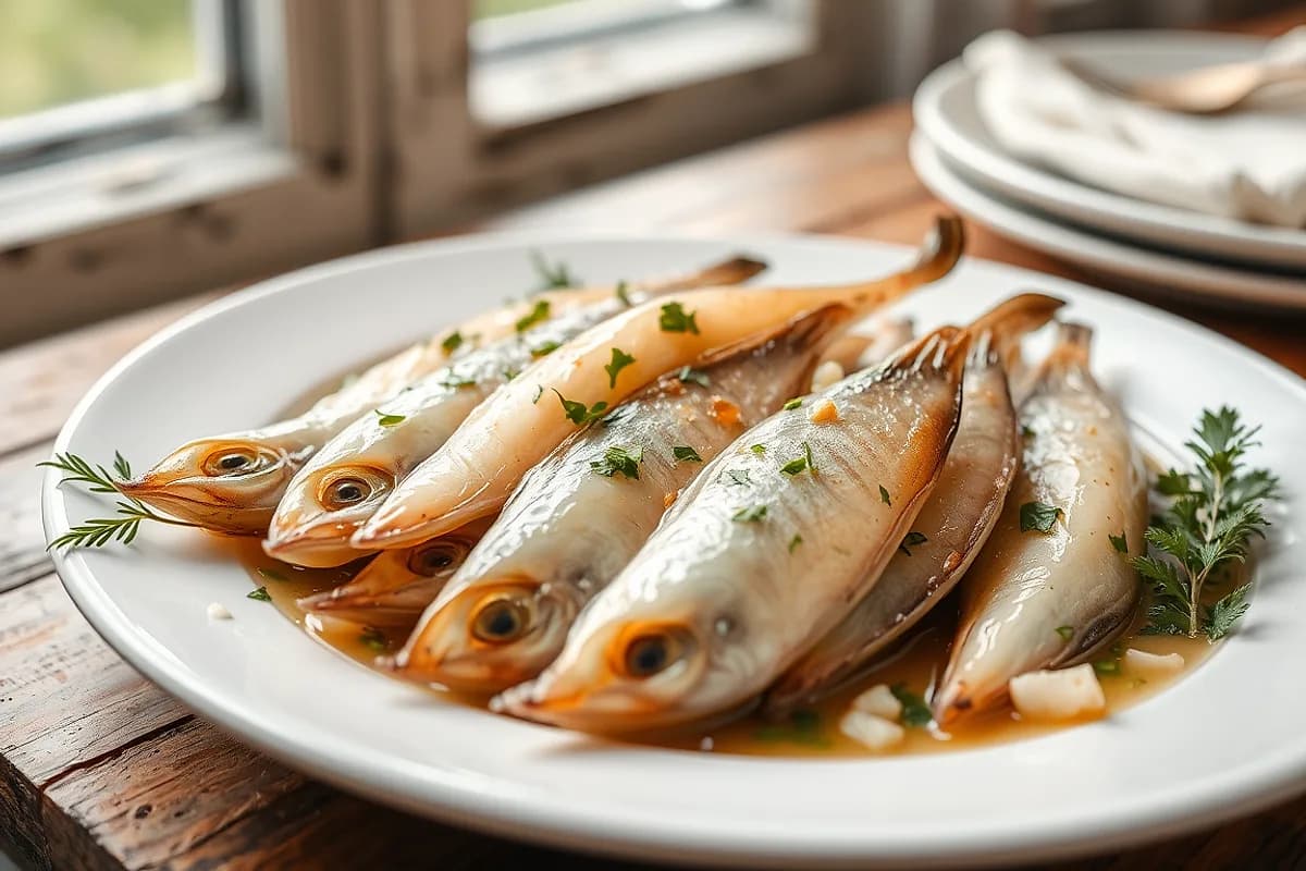 Anchovies in Vinegar (Boquerones en Vinagre)