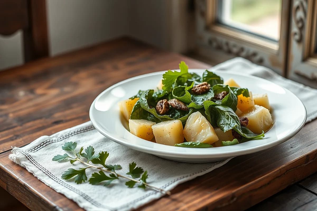 Borage with Potato