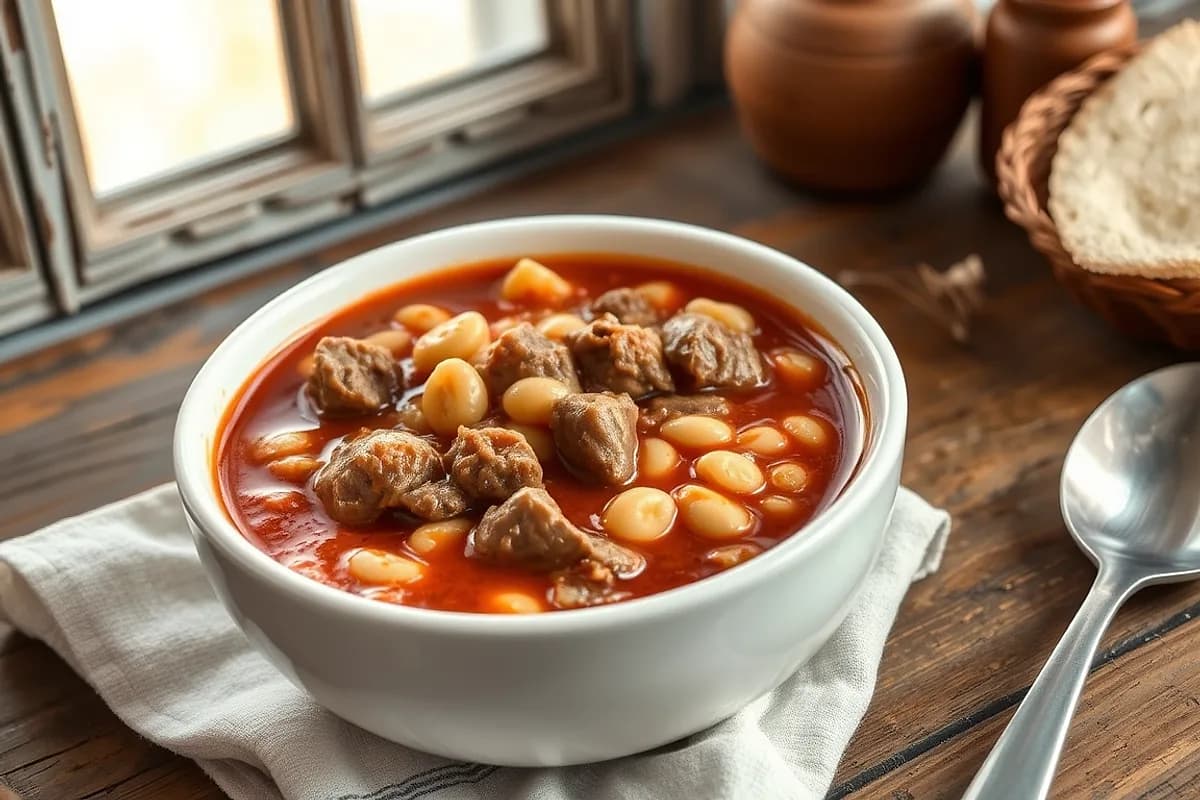 Buseca (tripe and bean stew)