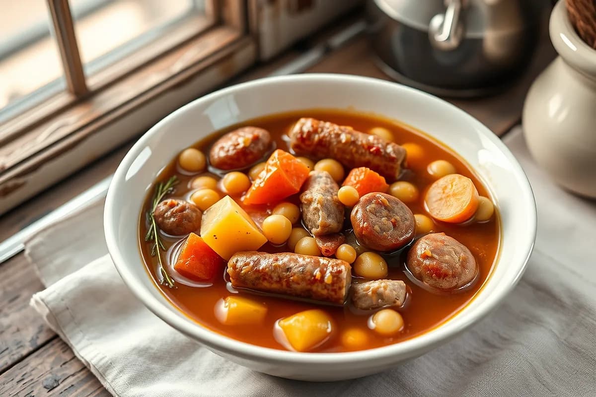 Madrid-Style Cocido (Chickpea Stew)