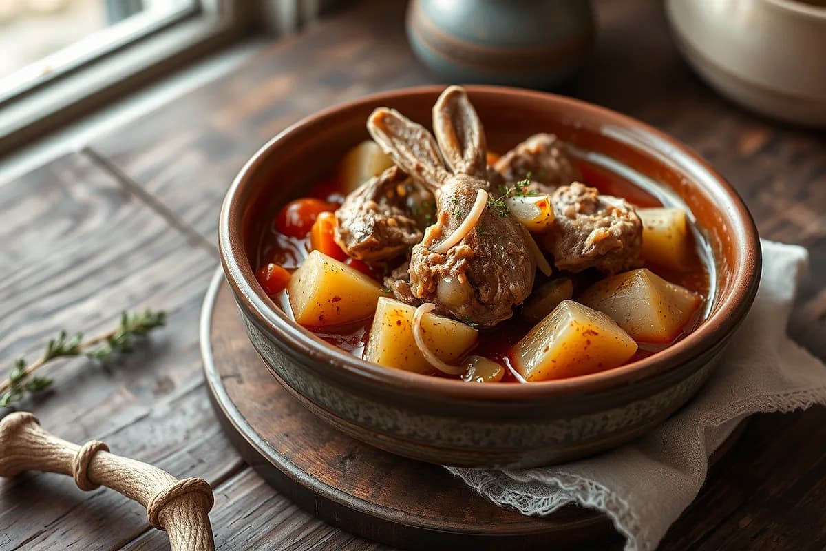 Rabbit Stew with Potatoes