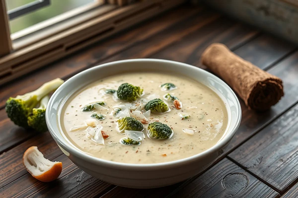 Cream of Broccoli Soup