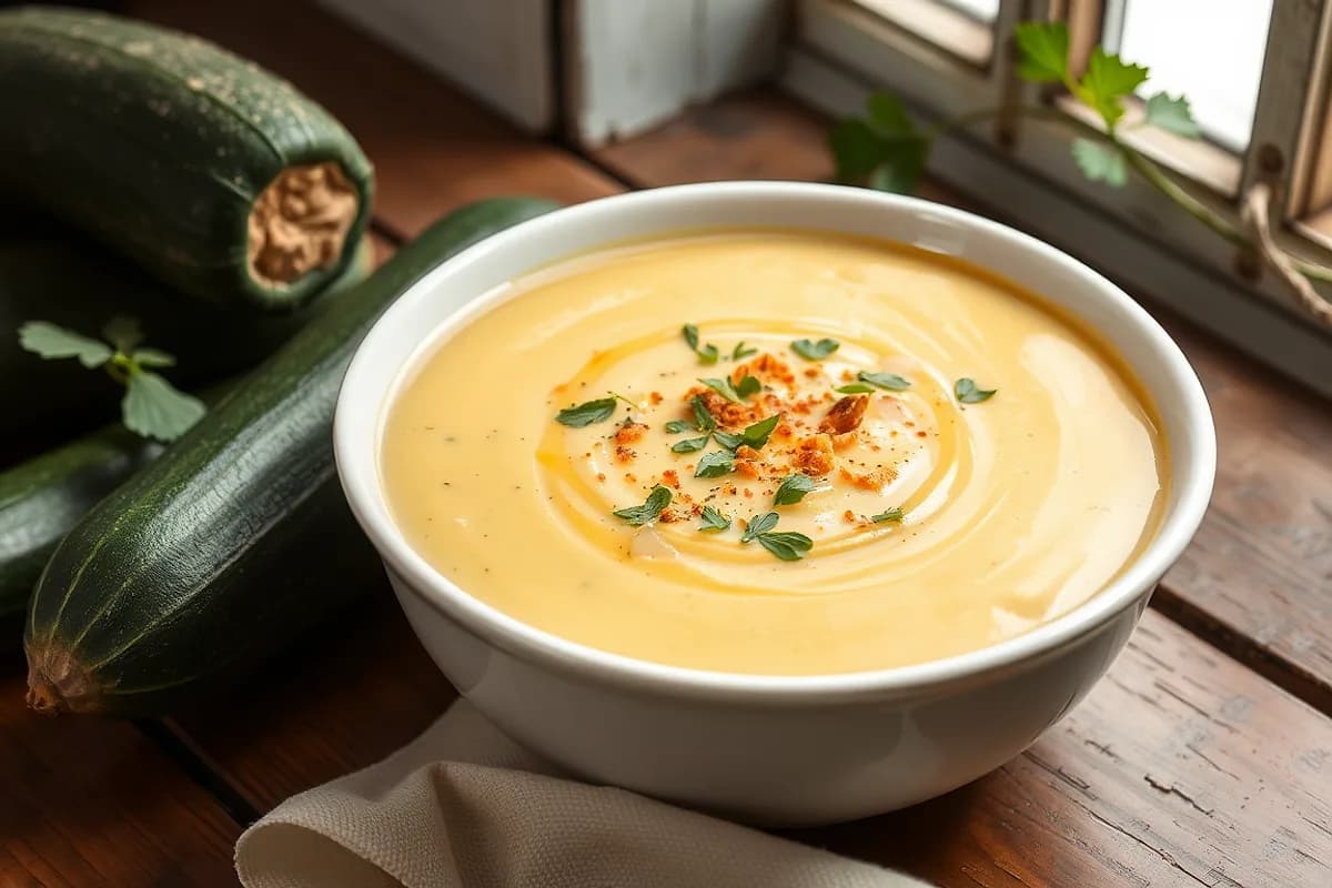 Cream of Zucchini Soup
