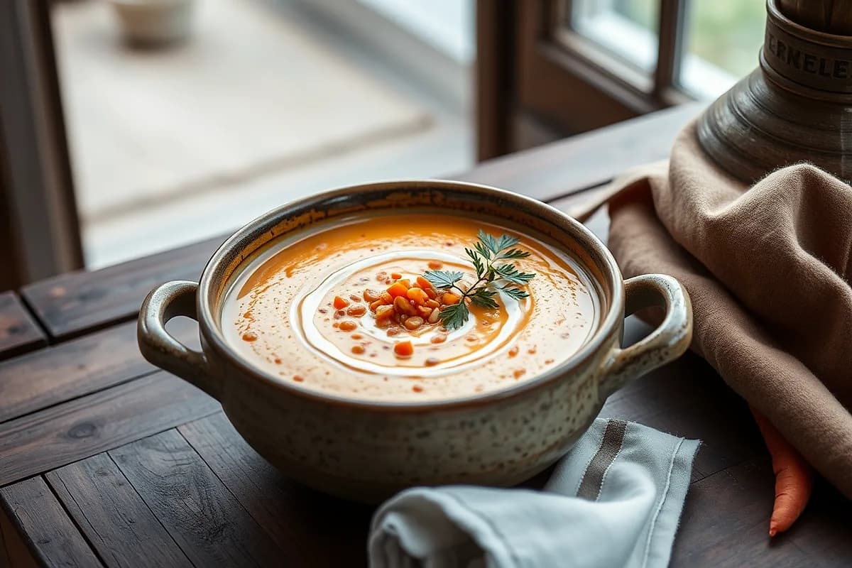 Red Lentil Cream Soup