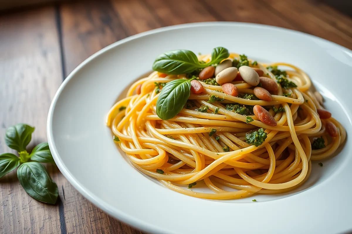 Spaghetti with Pesto