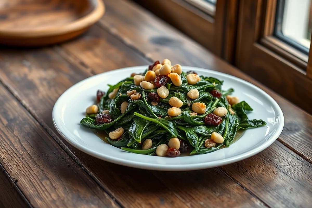 Catalan-Style Spinach