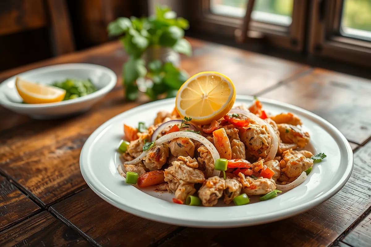 Fajitas de pollo