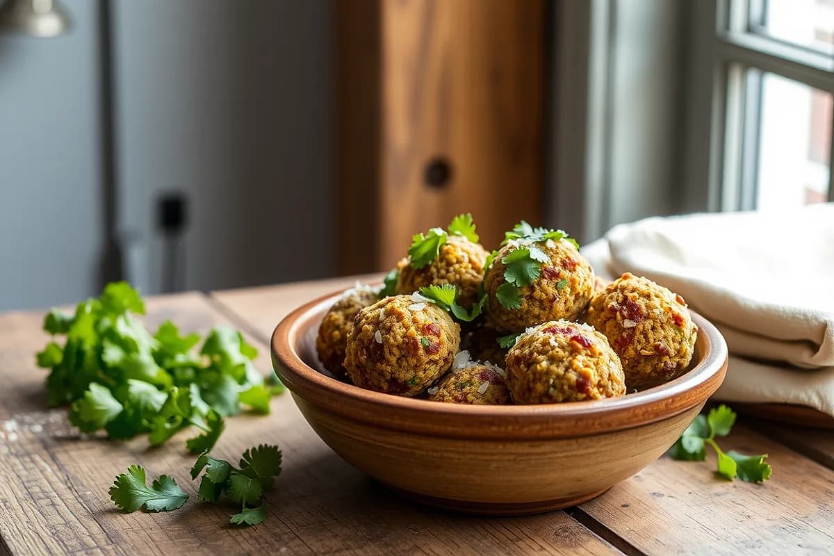 Homemade Falafel
