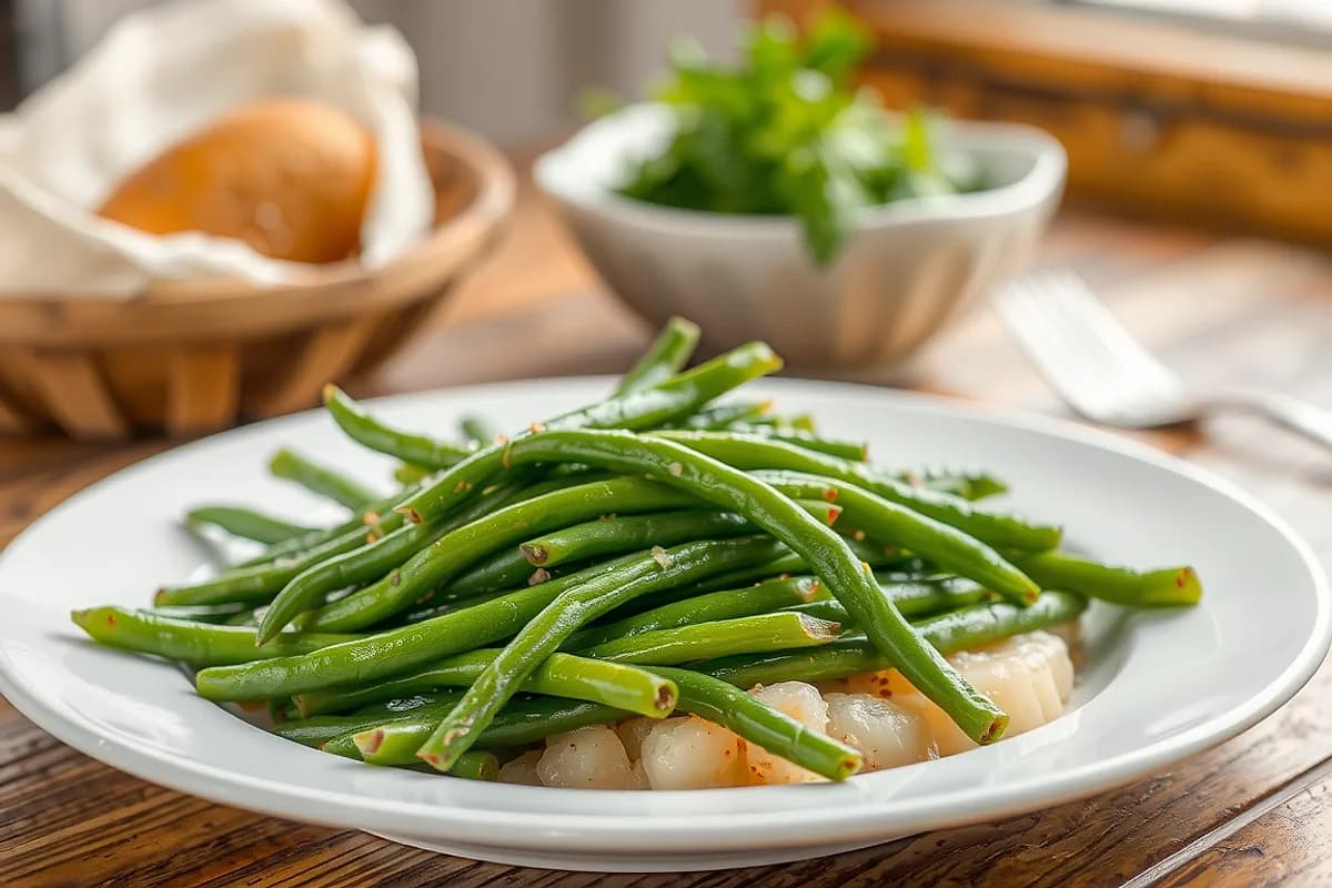 Green Beans with Potato