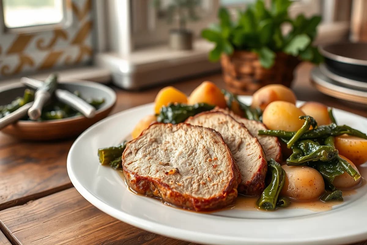 Lacón con Grelos (Pork Shoulder with Turnip Greens)