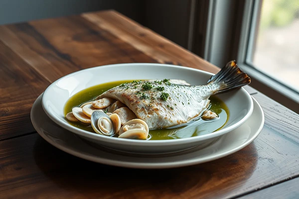 Hake in Green Sauce