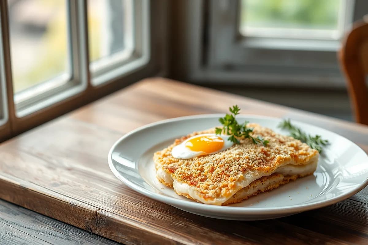 Fish Milanesa (breaded fish fillets)
