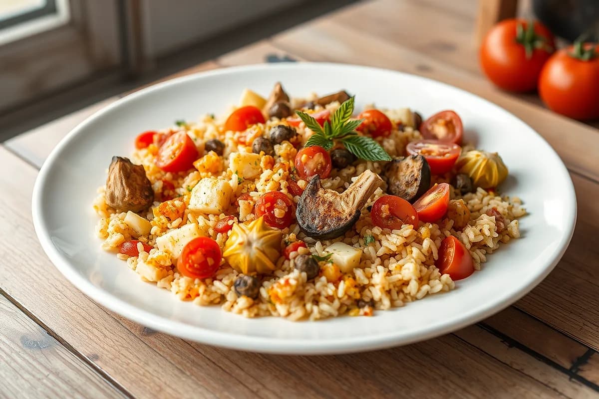 Vegetable Paella