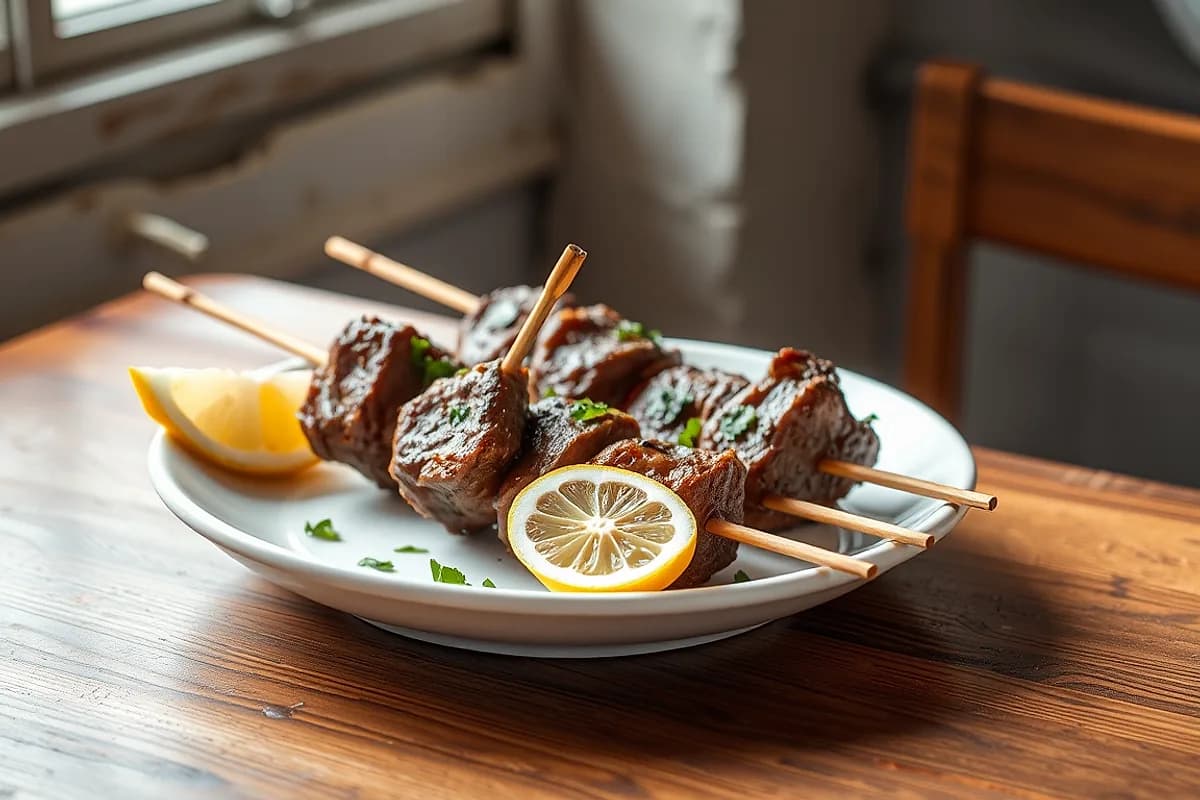 Lamb Pinchos Morunos