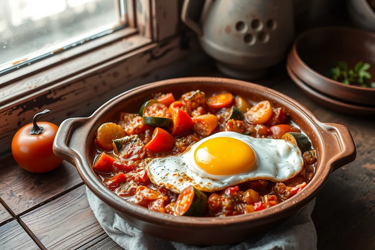 Pisto Manchego (Spanish Ratatouille)