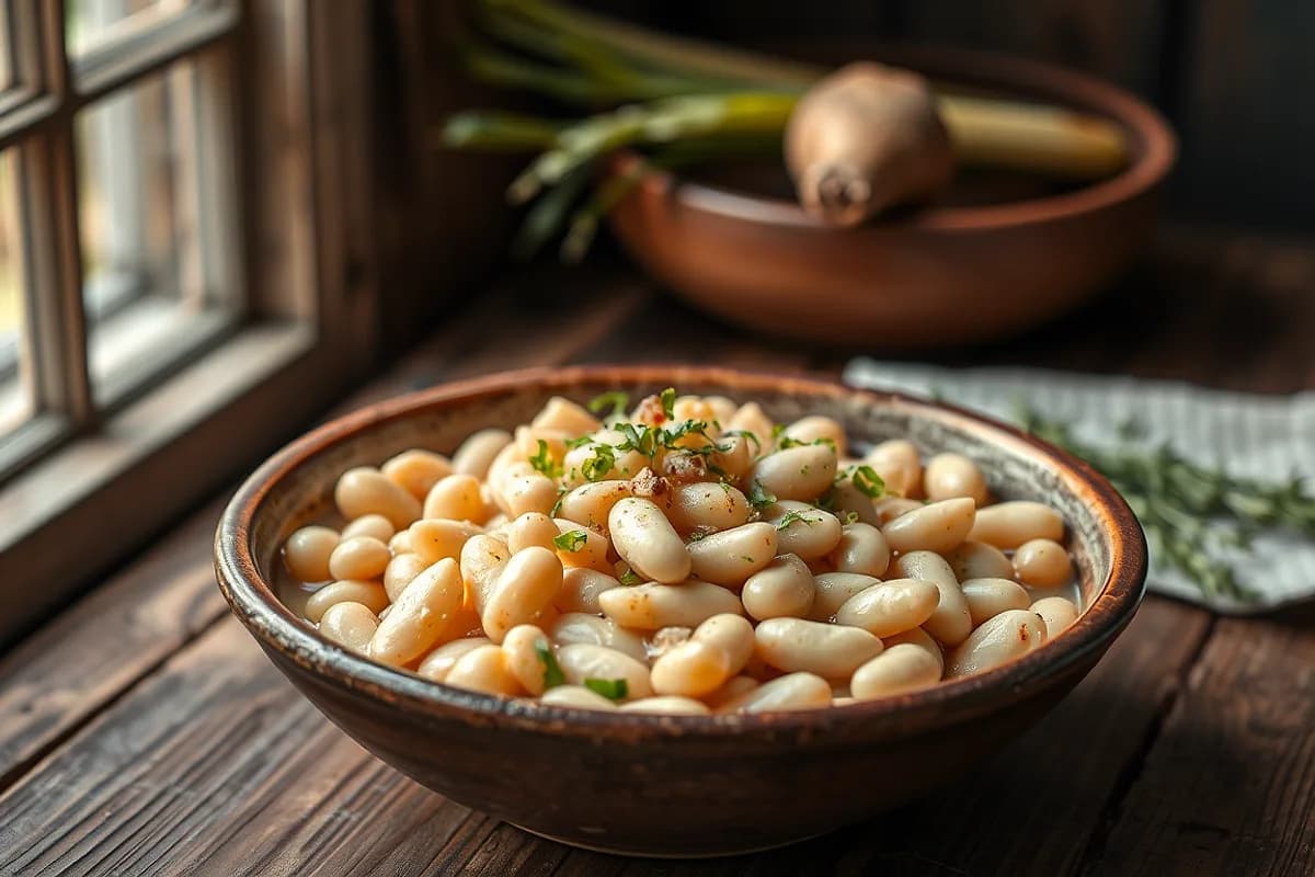 Navarrese Fresh White Beans (Pochas)