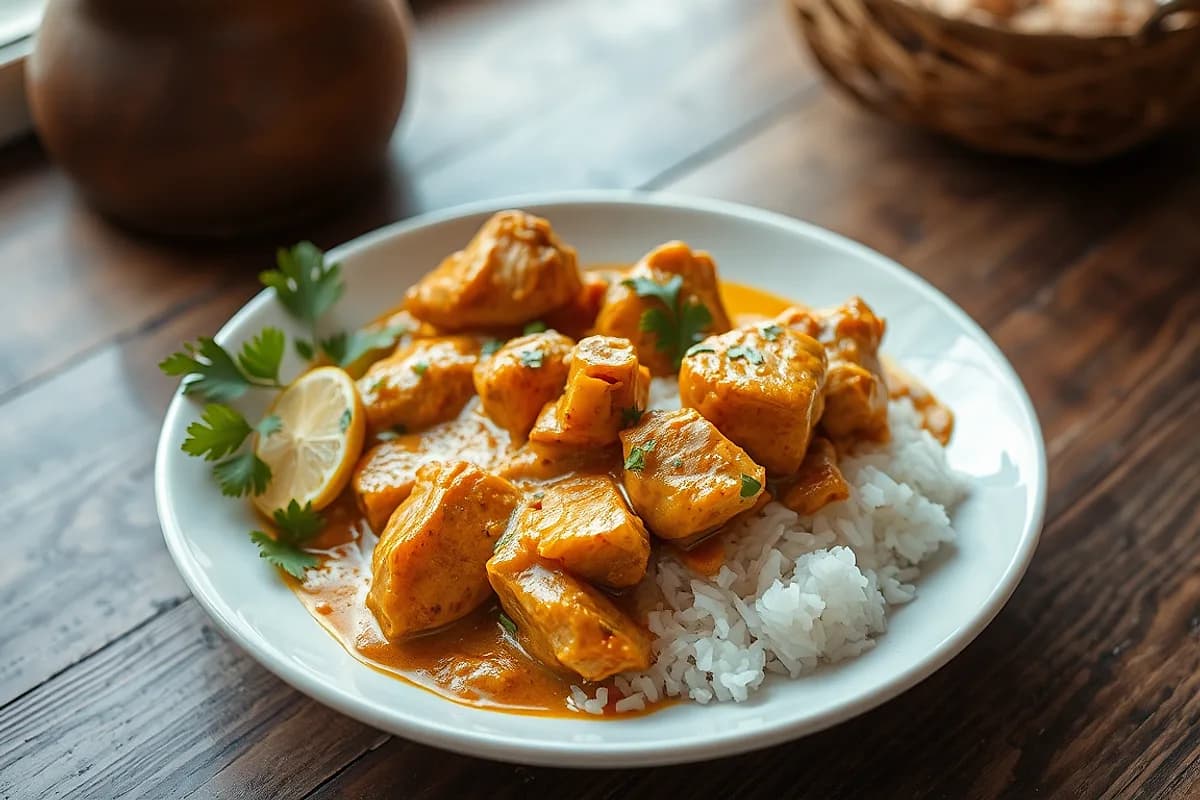 Chicken Curry with Rice