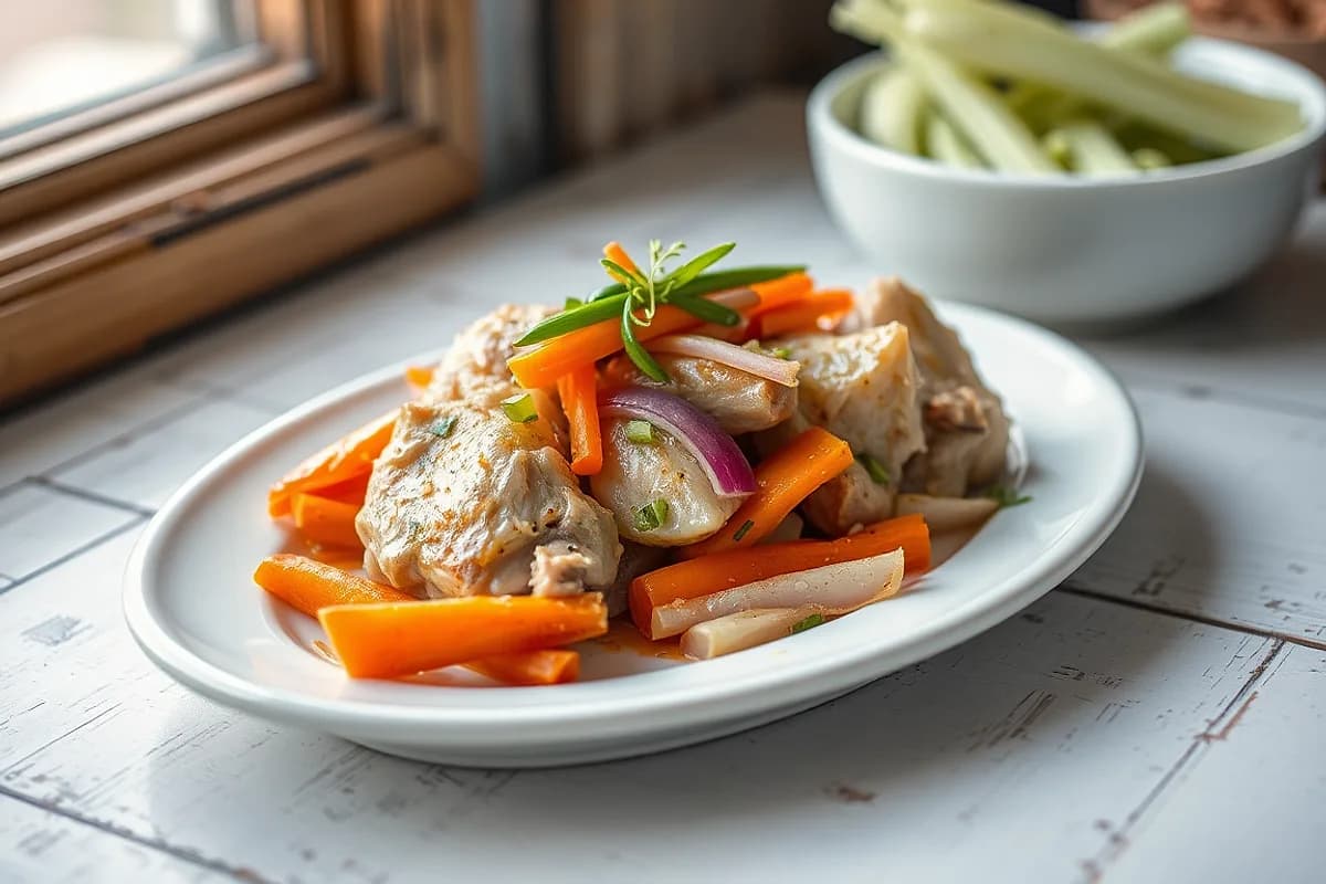 Pollo en escabeche