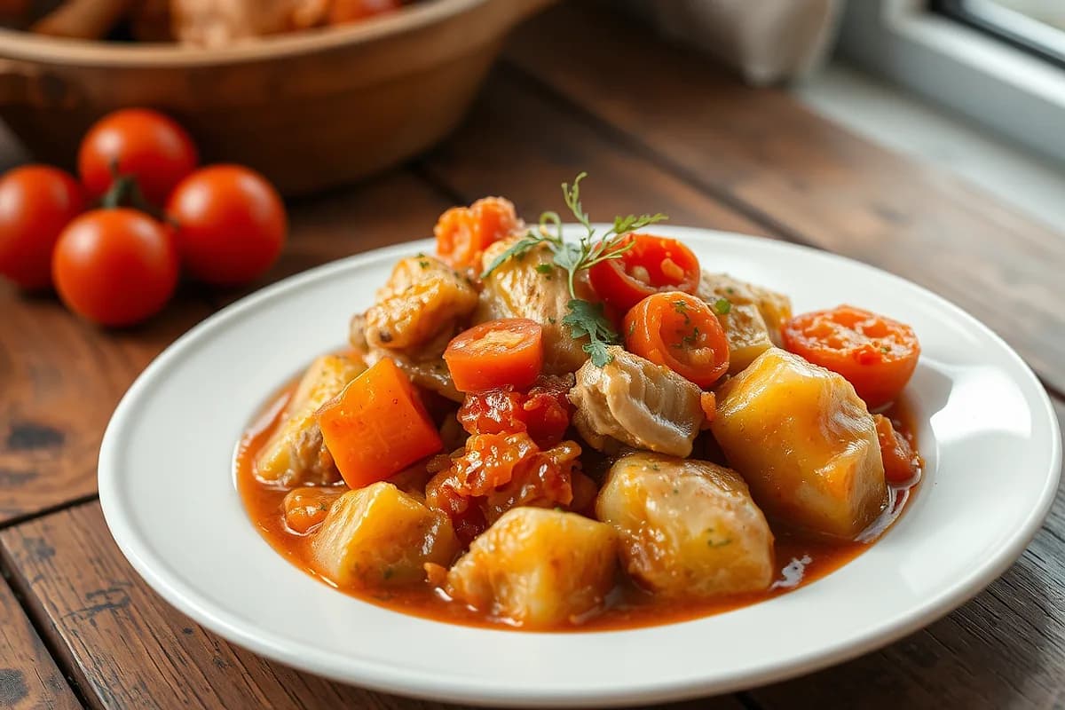 Chicken Stew with Potatoes