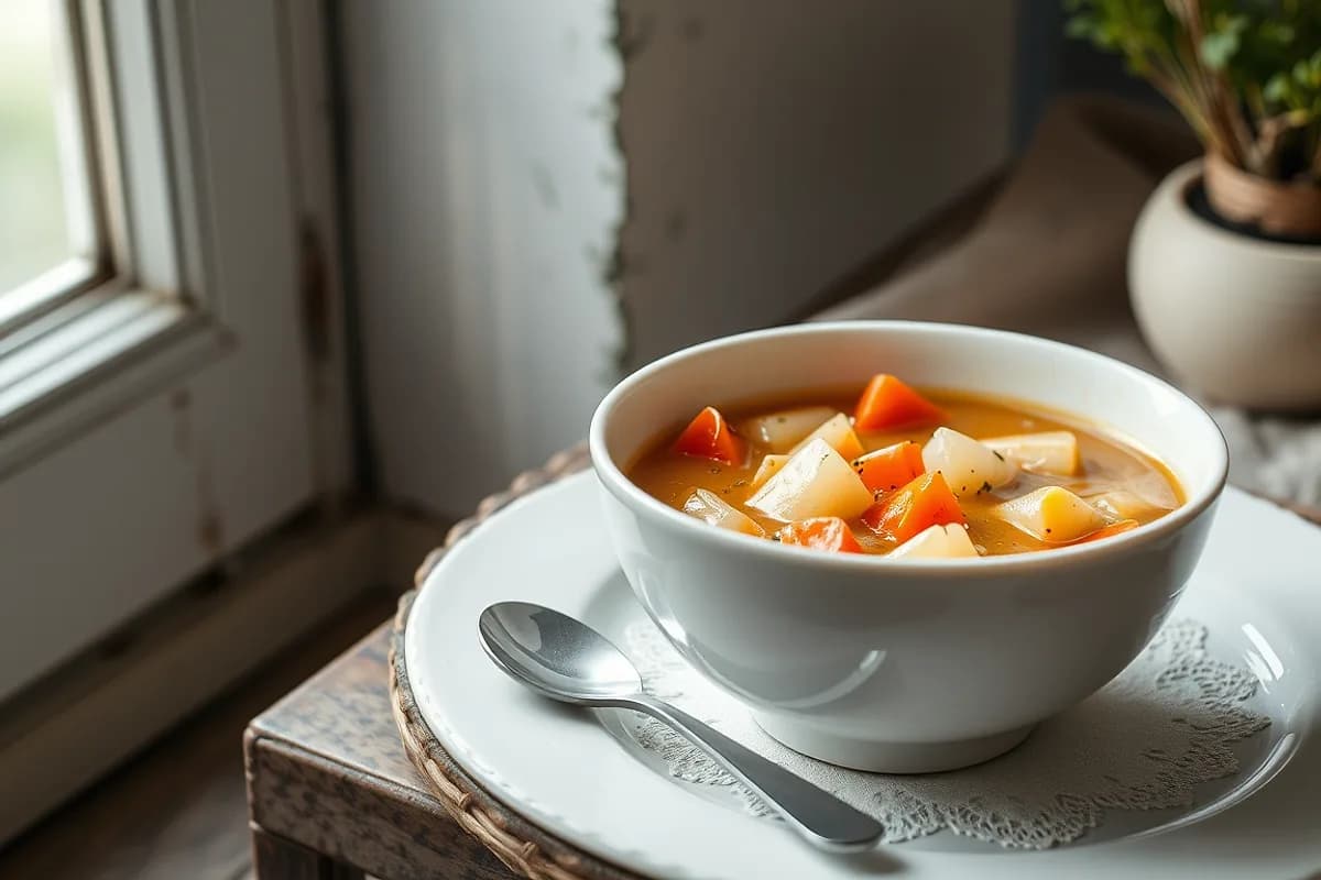 Porrusalda (Basque Leek and Potato Soup)