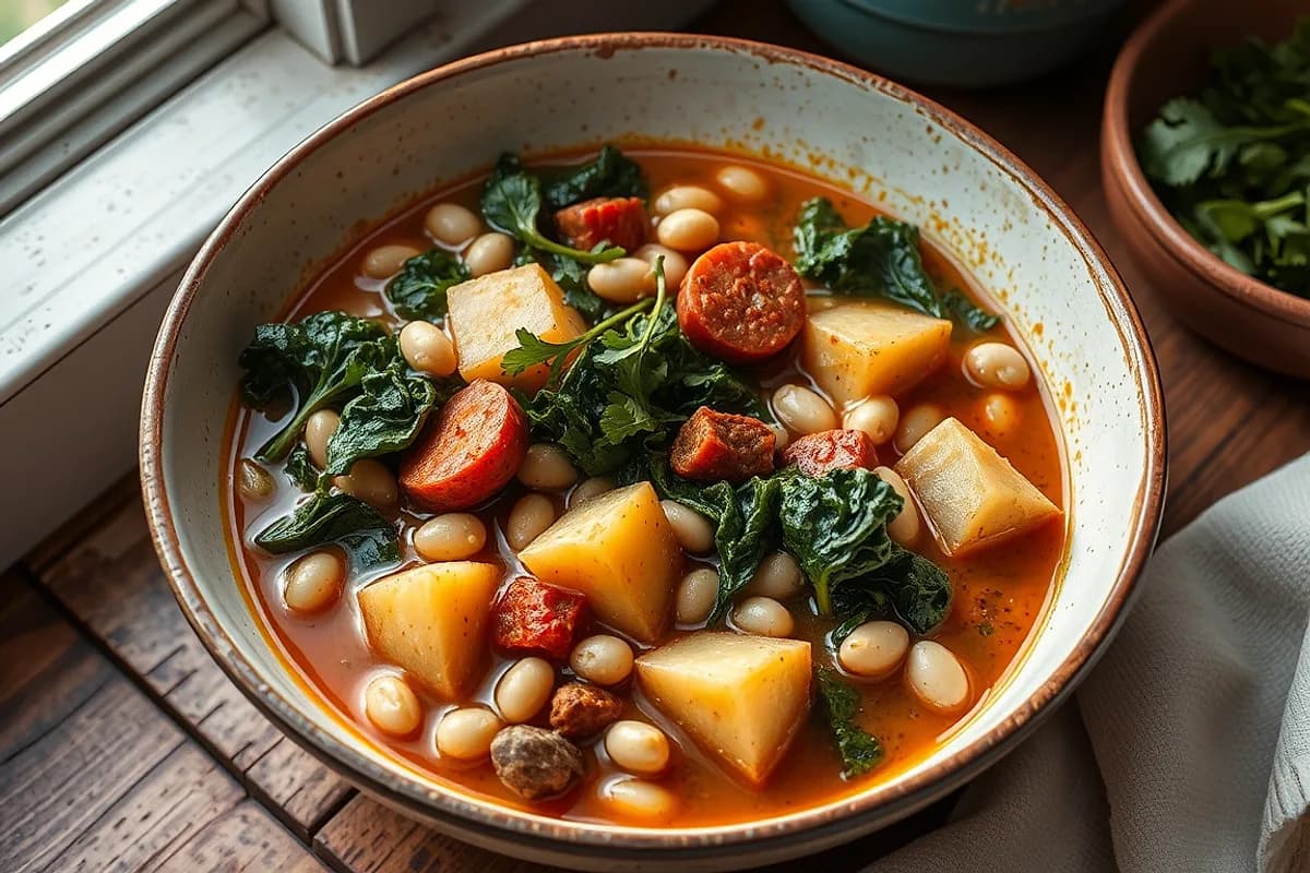 Pote Asturiano (Asturian Bean and Greens Stew)