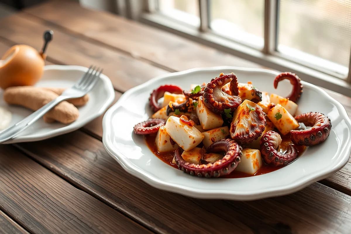 Galician-Style Octopus (Pulpo a la Gallega)