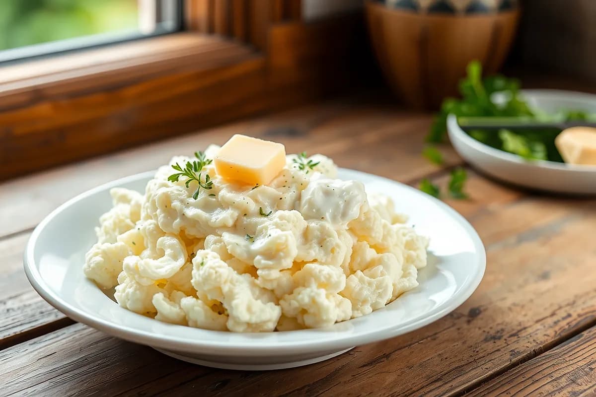 Creamy Mashed Cauliflower