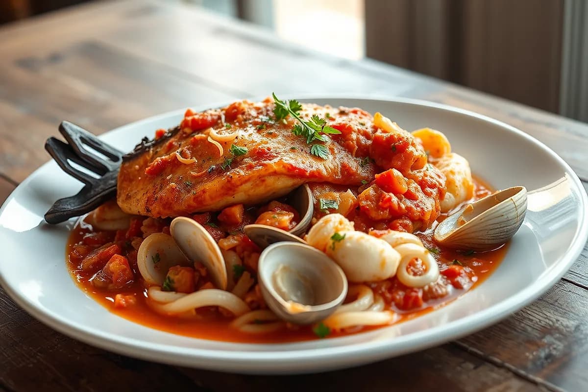 Monkfish Marinara