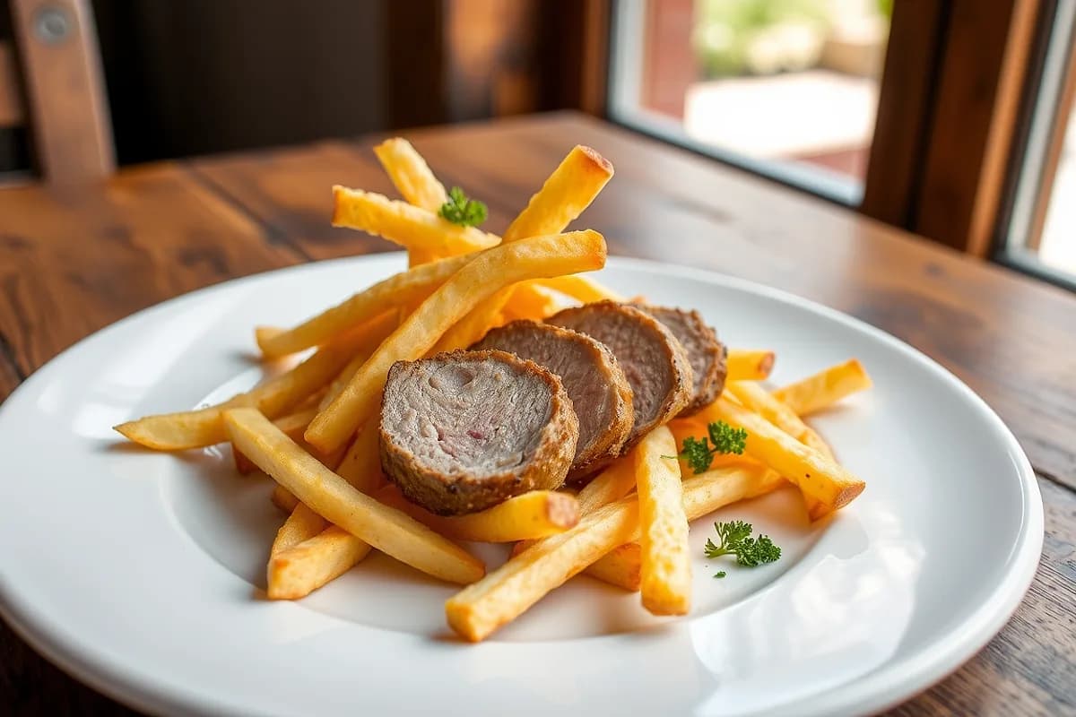 Raxo with Fries