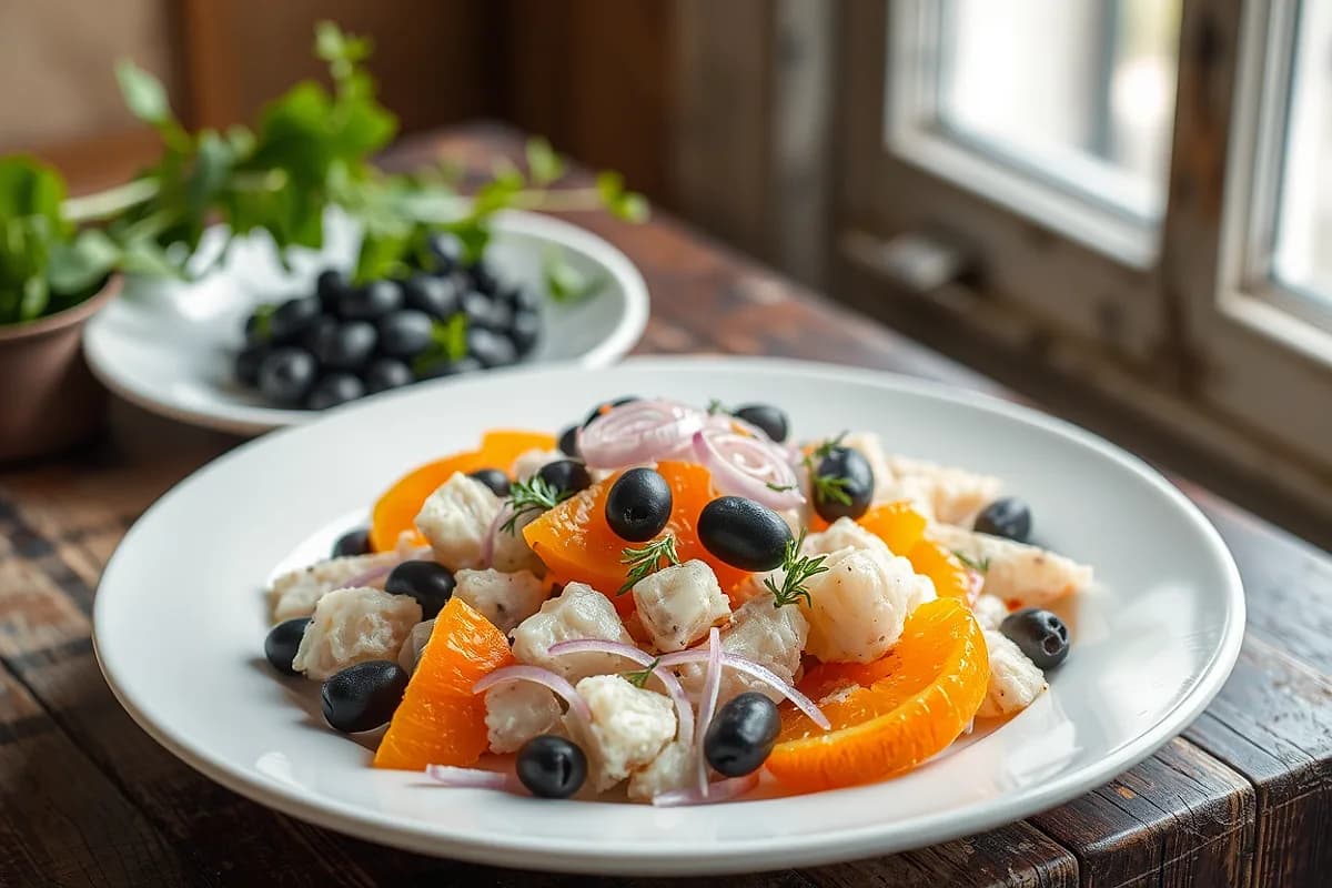 Remojón Granadino (Orange and Cod Salad)