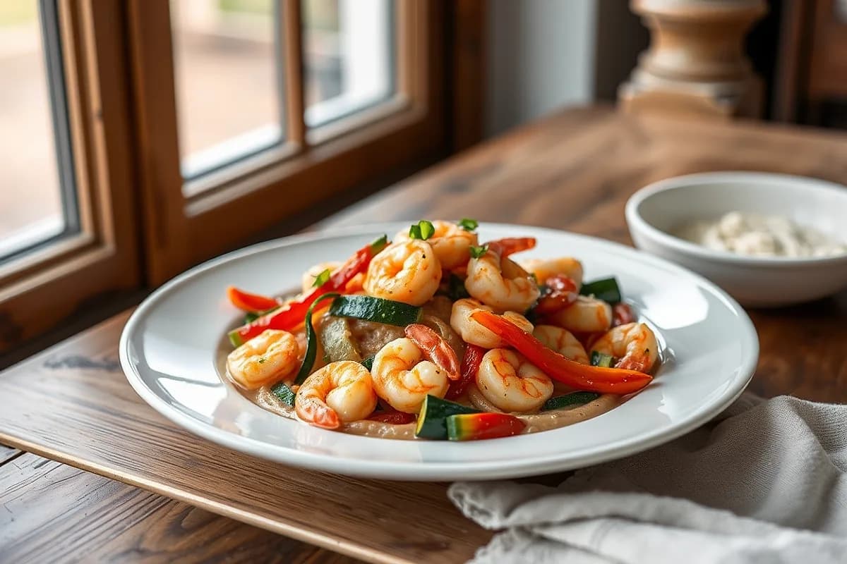 Shrimp and Vegetable Stir-Fry