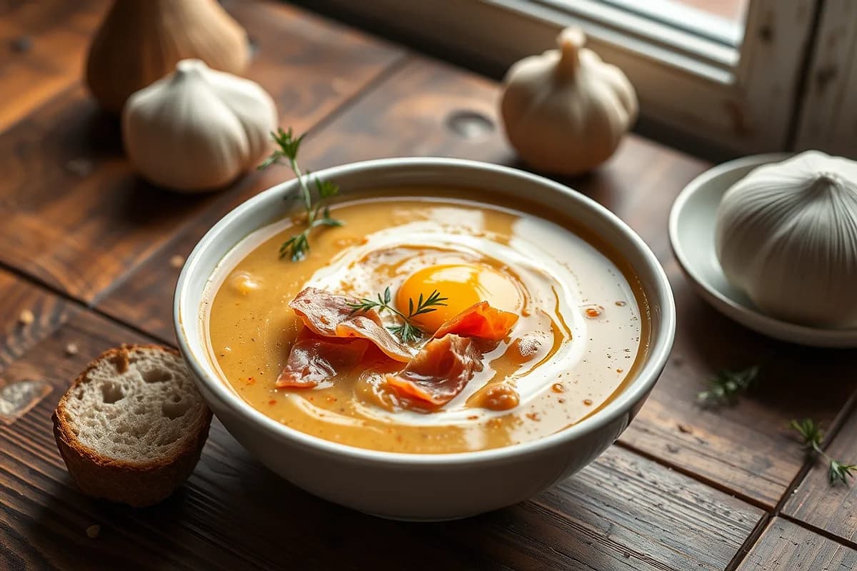 Castilian Garlic Soup