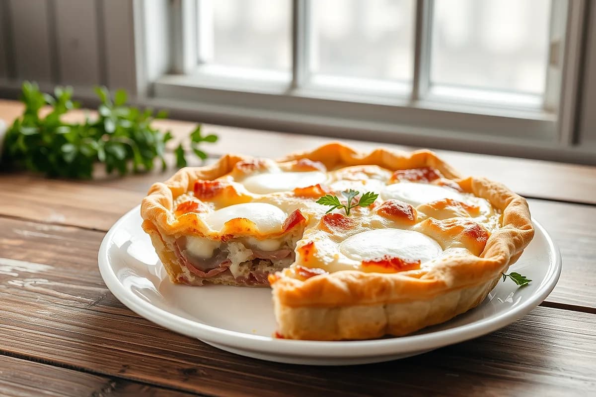 Ham and Cheese Pie