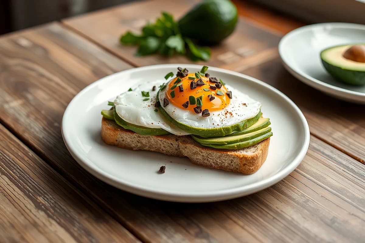 Avocado Toast with Egg