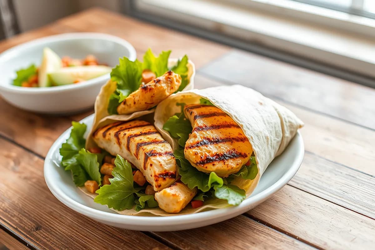 Grilled Chicken Wraps